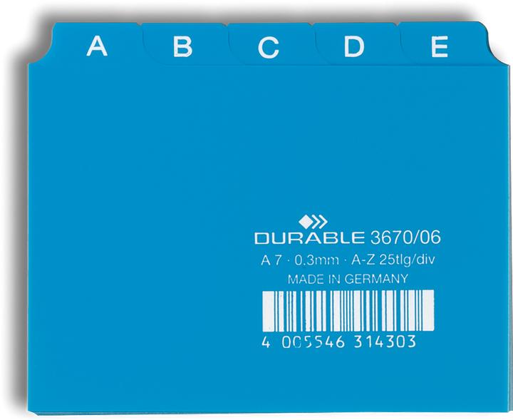 Durable Leitregister (A7)