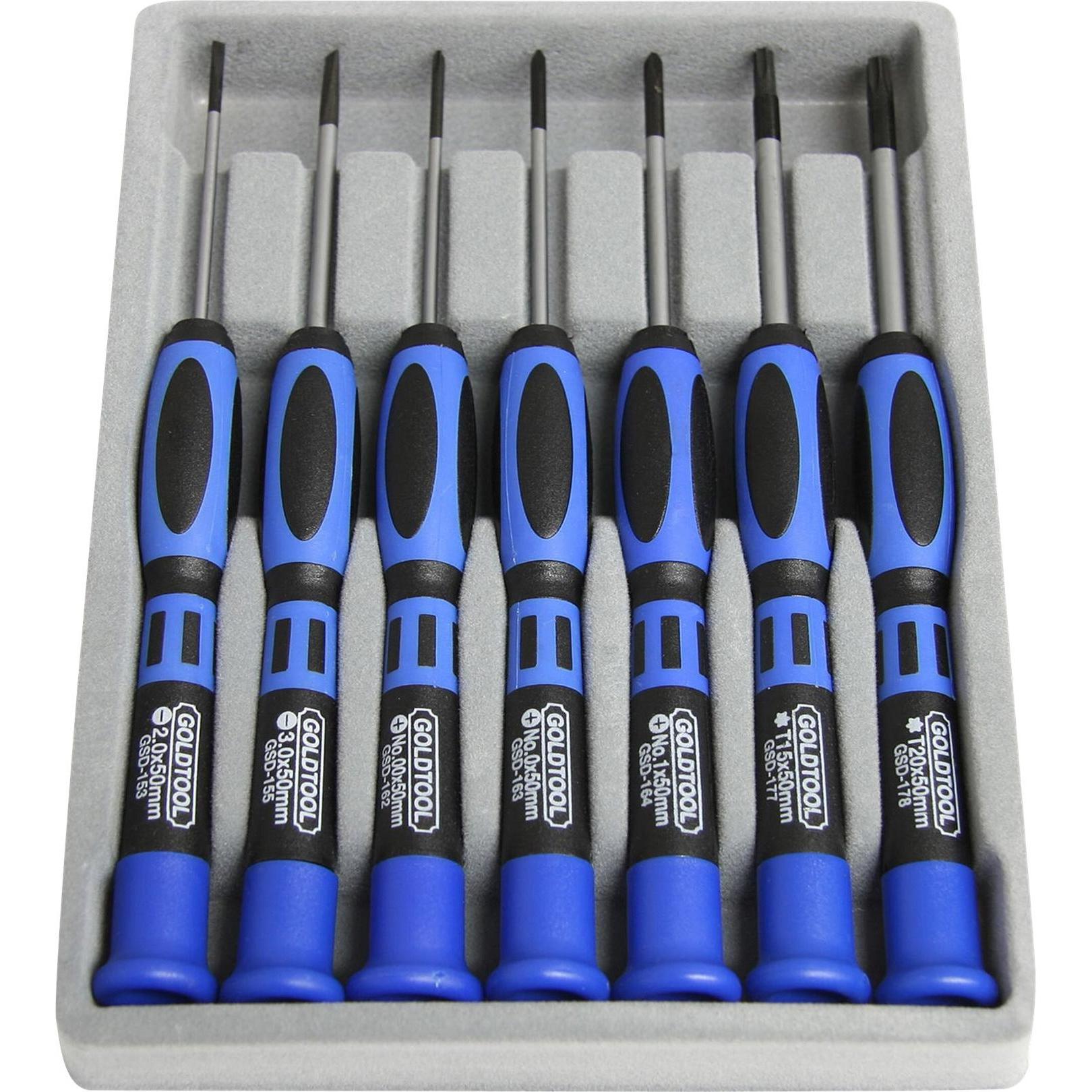 StarTech, Schraubenzieher, 7 Piece Screwdriver Tool Kit (Kreuzschlitz, Schlitz, Torx (TX))