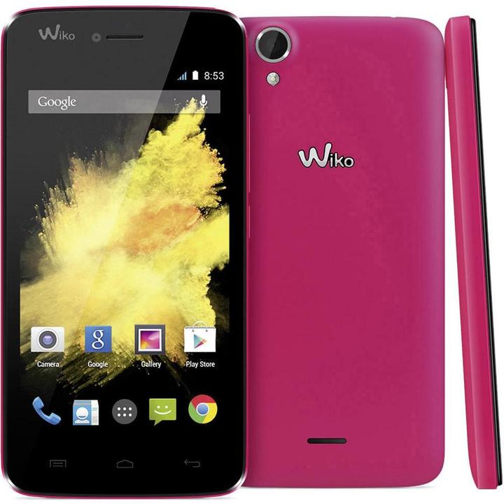 Actual product image Wiko Birdy 4G (4 GB, Fuchsia, 4.50", 4G)