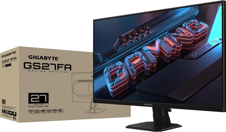 Actual product image Gigabyte GS27FA (1920 x 1080 pixels, 27")