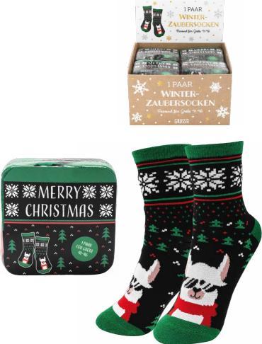 Actual product image Sheepworld Socks Lama size 41 - 46, washable (40 degrees) (41 - 46)