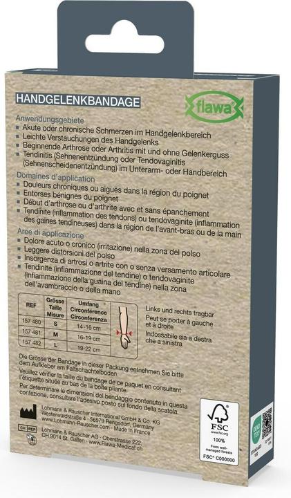 Immagine prodotto Flawa Handgelenkbandage M (M)