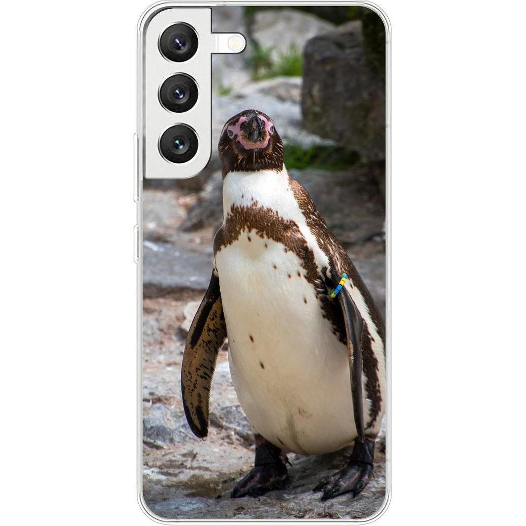 König Design Hülle Handy Schutz für Samsung Galaxy S22 5G Case Cover Tasche Bumper Etuis TPU (Samsung Galaxy S22 5G), Sm...