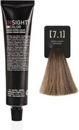 Insight Incolor Incolor Hydra Color Cream - N 71 - Aschblond - 100ml (N 71 - Ash Blond)