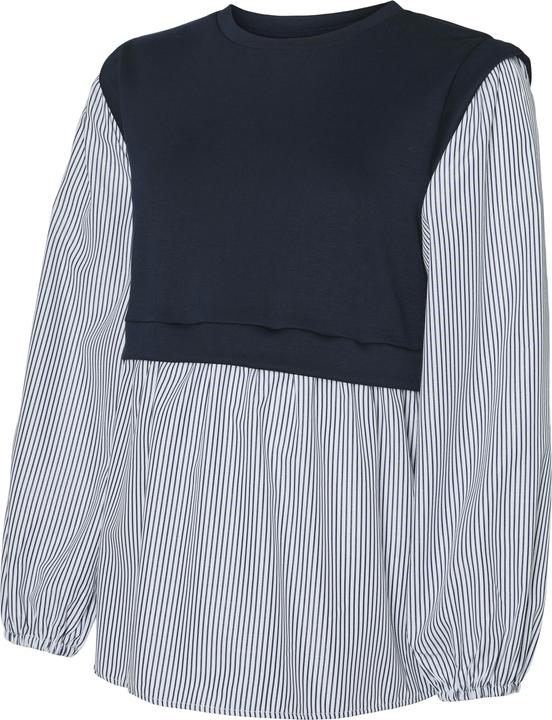 Actual product image Mamalicious Regular fit Round neck Wide sleeves Top blouse (XS)