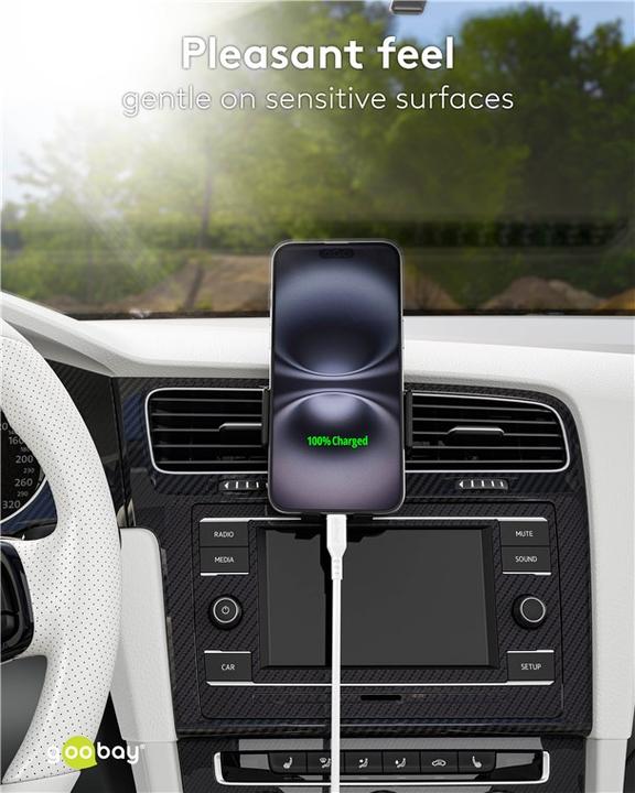 Produktbild Goobay USB-C-Silikonkabel, 1,5 m, gelb (1.50 m, USB 2.0, 60 W)