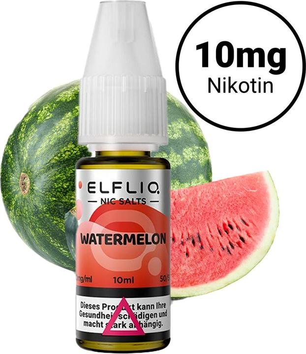 Actual product image Elfbar Elfliq (Watermelon)