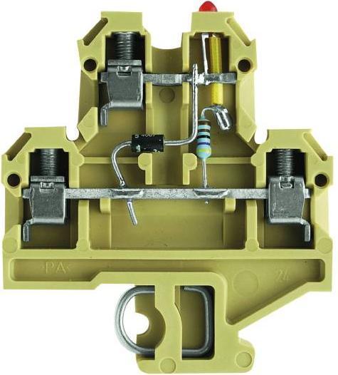 Actual product image Weidmüller Indicator terminal block 0.5-4qmm LED 0539060000