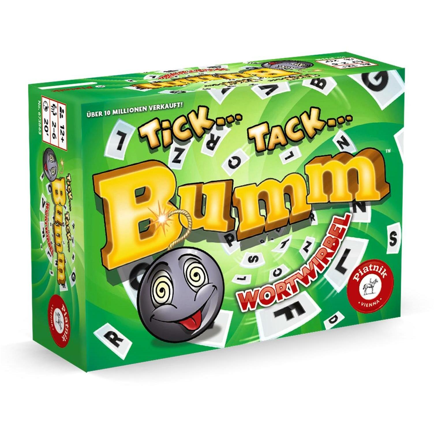 Piatnik Tick Tack Bumm Wortwirbel (d) (Deutsch, 2 - 6 Spieler) (6738)