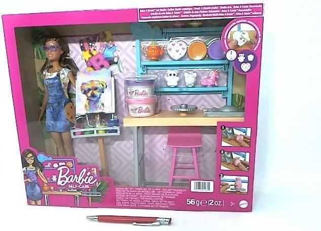 Produktbild Barbie Wellness Kunst- & Kreativ-Atelier