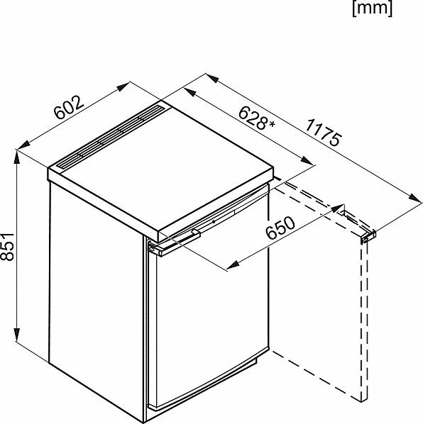 Produktbild Miele K 12023 S-3 (145 l)