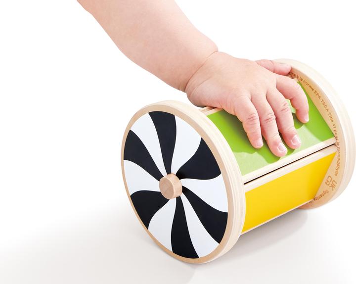 Actual product image Hape Spinning Drum with Mirror