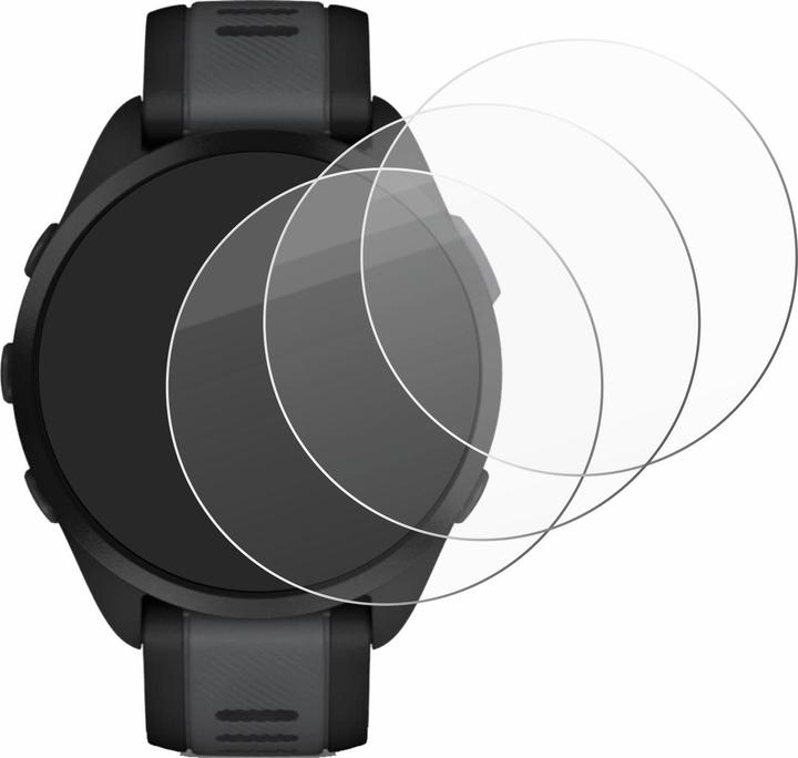 Produktbild Savvies Panzer Schutzglas für Garmin Forerunner 165 Schutzfolie Displayschutz Display Schutz Glas Folie