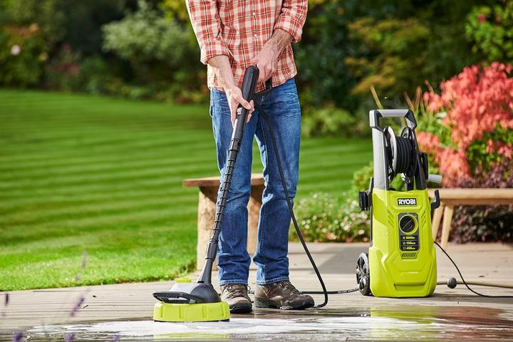 Actual product image Ryobi RY150PWA high-pressure cleaner (Electrical connection)