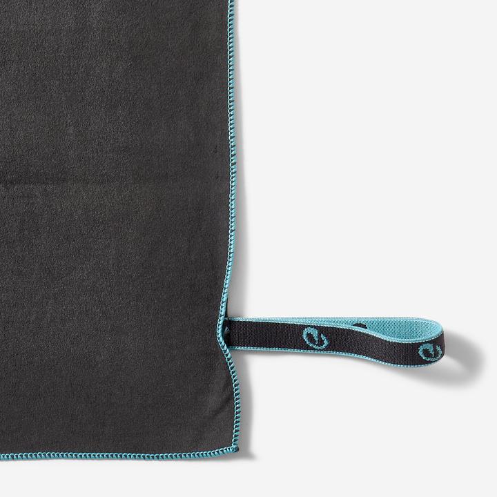 Image du produit Nabaiji Serviette microfibre ultra compacte taille M 60 x 80 cm - noir