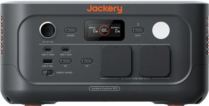 Jackery Explorer 500 V2 (512 Wh, 5.70 kg)