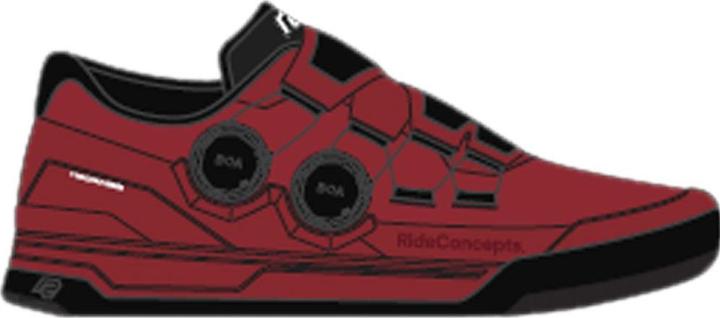Produktbild Ride Concepts Hellion Elite BOA® Herren crimson 41 (41)