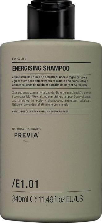 Image du produit Previa Extra Life Energising Shampoo (250 ml, Shampoing liquide)
