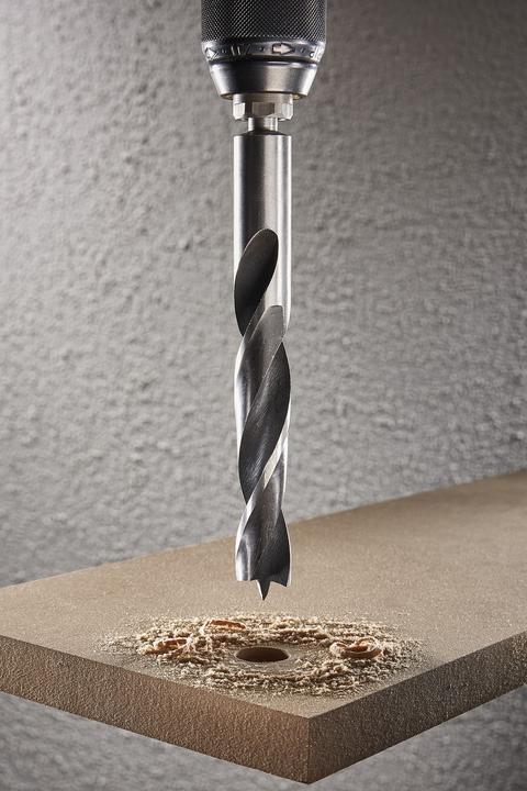 Produktbild wolfcraft 1 Holzspiralbohrer-Set CV 6-tlg. ø3-10mm (10 Millimeter, 3 Millimeter, 4 Millimeter, 5 Millimeter, 6 Millimeter, 8 Millimeter)