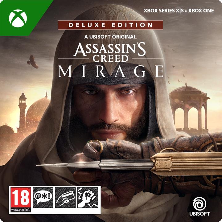 Actual product image Microsoft Xbox Assassins Creed Mirage Dlx Edt COMBO Download Code