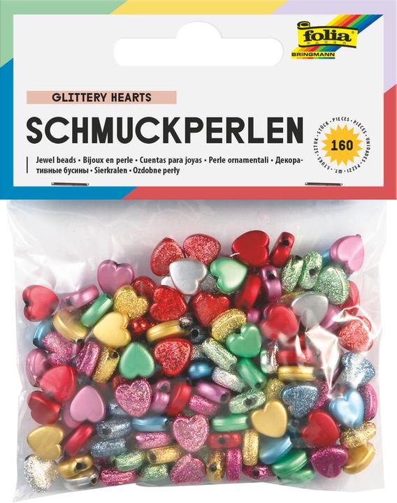 Actual product image Folia Pearl Hearts