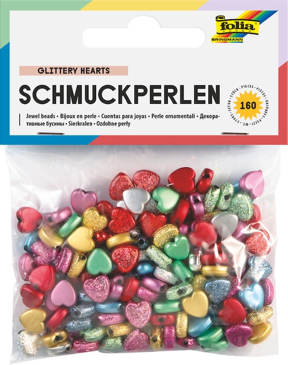 Produktbild Folia Perlen Herzen