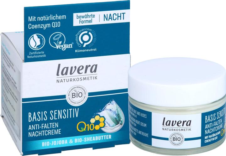 Image du produit Lavera Bas Sen Nac Cr Q10 (50 ml, Crème de nuit)