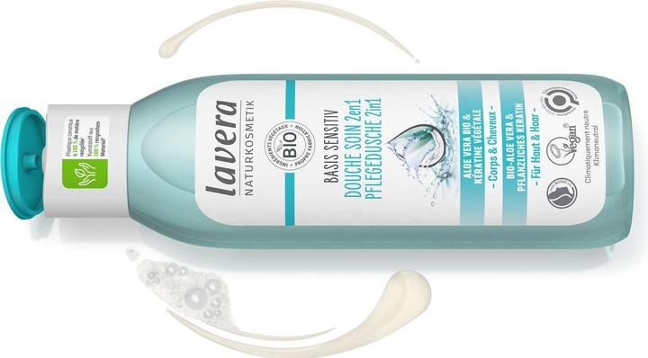 Produktbild Lavera Basis Sensitiv Pflegedusche 2in1 (250 ml)