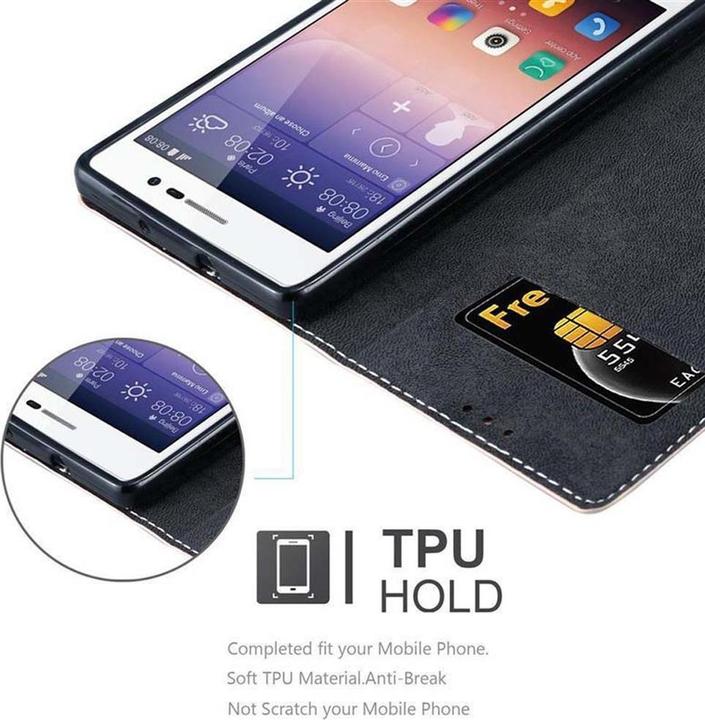Produktbild Cadorabo Book X-Wallet Cover (LG G3)
