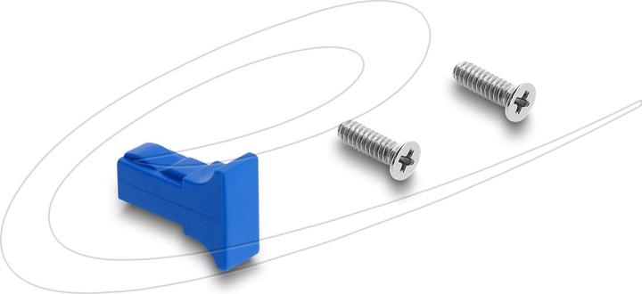 Produktbild Delock Panel Mount SC Simplex Buchse zu SC Simplex Buchse mi (Keystone Modul, Netzwerk Kupplung)