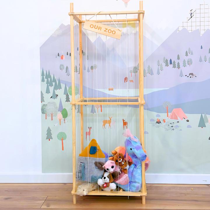 Actual product image Milkii Toy shelf/ storage shelf for soft toys, Zolli