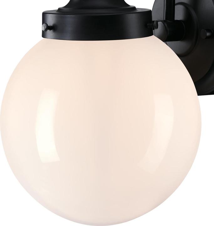 Actual product image Westinghouse Outdoor Wall Light Eddystone Sphere Opal Single Flame (E27, IP44)