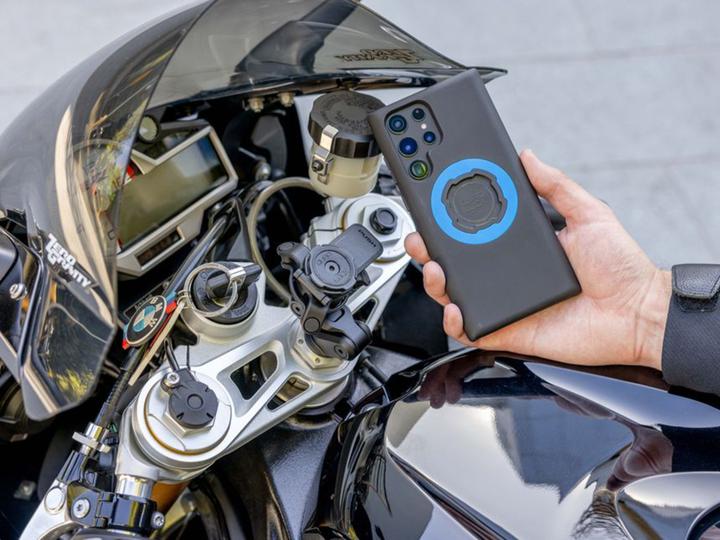 Actual product image Quad Lock Fork Stem Mount Pro