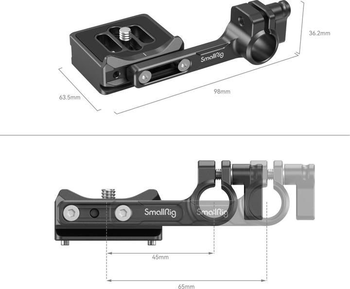 Actual product image SmallRig 3853 Quick Release Plate