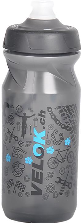 Image du produit Zefal Bidon SENSE PRO 65 bouchon à vis LockCap 650 ml smoked black Design Velok.ch (0.65 l)