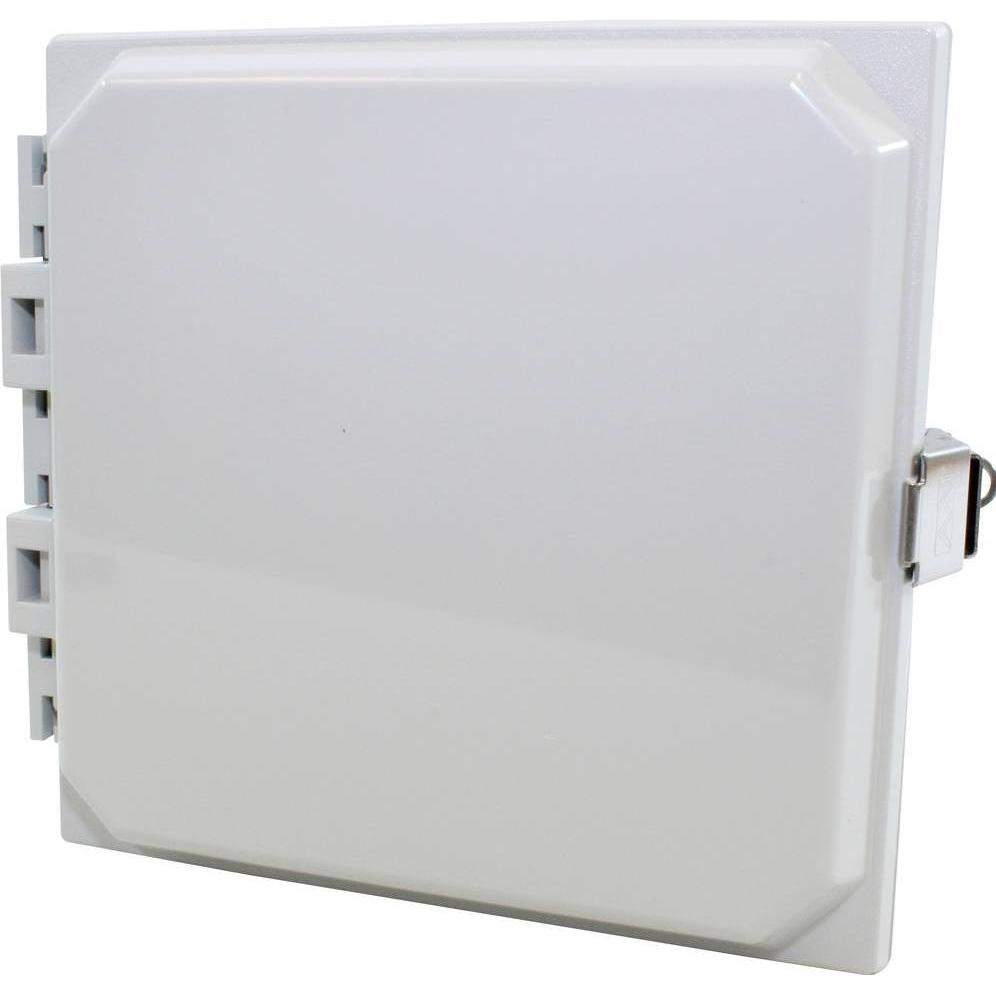 Hammond Electronics Wand-Gehäuse 202 x 207 x 101 Polycarbonat Lichtgrau 1 St. (Gehäuse), Elektronikz