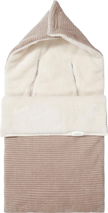 Produktbild Koeka Fusssack 0+ 3/5 Punkte Plüsch Vik clay