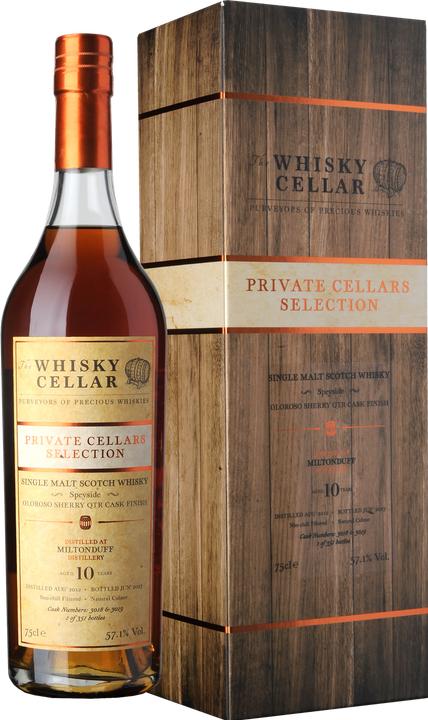 The Whisky Cellar Miltonduff Single Malt Scotch Whisky, 10y (1 x 75 cl)