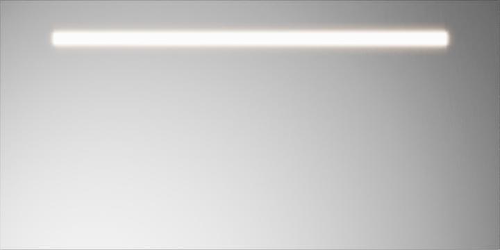 Actual product image burgbad Eqio miroir lumineux avec éclairage LED horizontal, 1200x26x600mm, SIGP120PN258, SIGP120PN258 (120 x 60 cm)