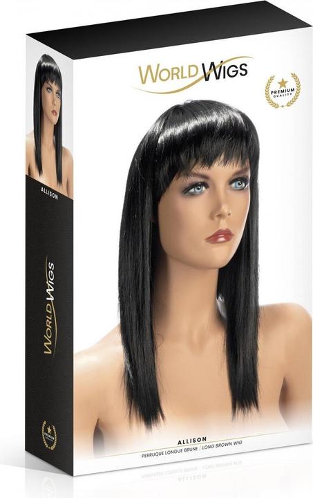 Actual product image World Wigs Perruque Allison brune