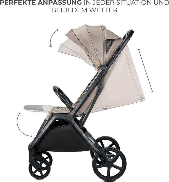 Produktbild KinderKraft stroller LOOM LINEN BEIGE