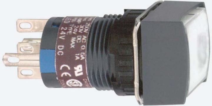 Actual product image Schneider Electric Illuminated pushbutton Pushbutton White 1S/1Ö
