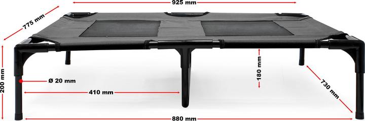 Produktbild Wiltec Hundereisebett (Hund)