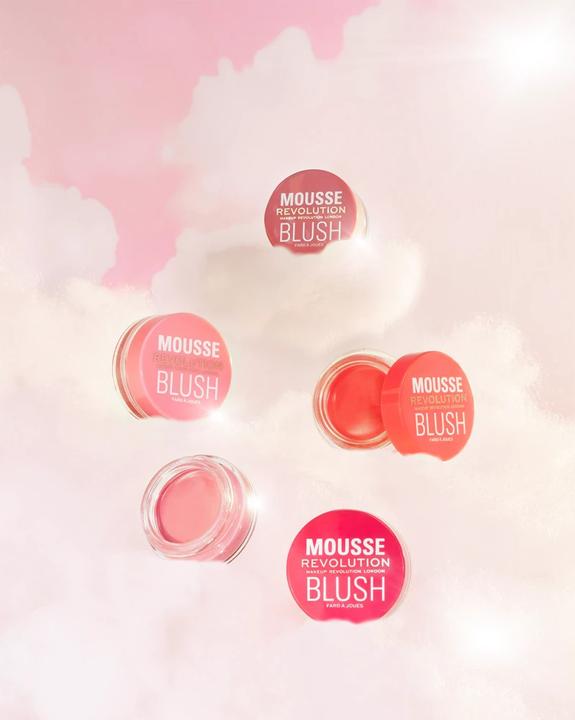 Actual product image Makeup Revolution Blush Mousse Blush 6 g - Shade: Squeeze Me Soft Pink (Soft Pink)