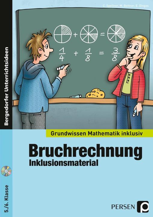 Produktbild Bruchrechnung - Inklusionsmaterial (Deutsch, Cathrin Spellner, Erik Dinges, Marco Bettner, 2021)