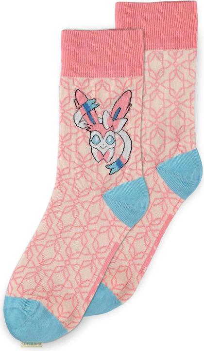 Image du produit Difuzed Pokémon - Eevee Evolution (LGS) Socks (3 Pack) - 43/46 (Lot de 3, 43 - 46)