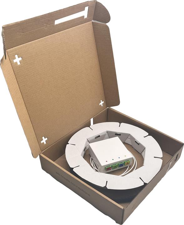 Produktbild Helos FTTH-Anschlussset, beidseitig mit SC-APC-Steckern vorkonfektioniert, 30m (S/UTP, CAT6e, 30 m)