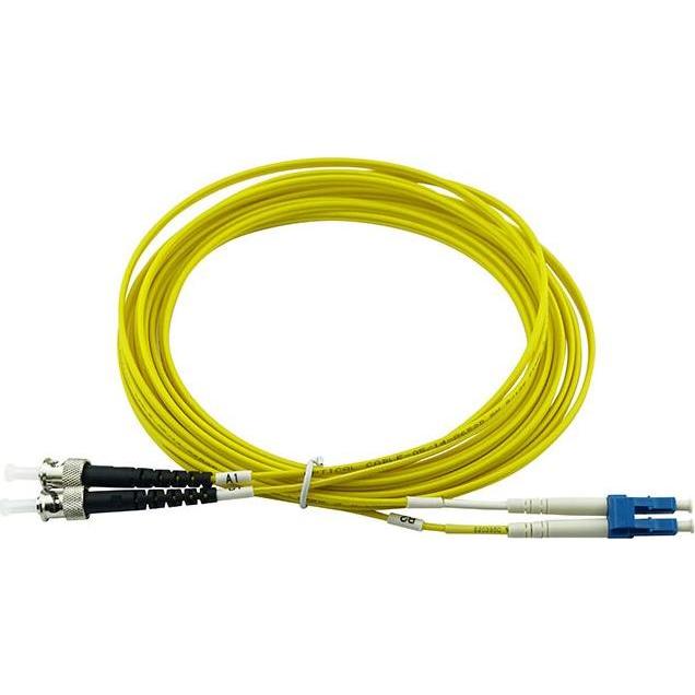 BlueOptics Duplex LWL Patchkabel LC-UPC/ST-PC Singlemode 15 Meter (CAT6e, 15 m), Netzwerkkabel