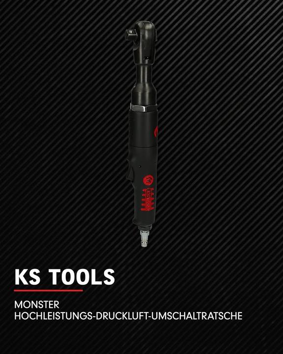Produktbild KS Tools 1/2" MONSTER Hochleistungs-Druckluft-Umschaltratsche, 300 U/min, max. 6,3 bar (1/2")