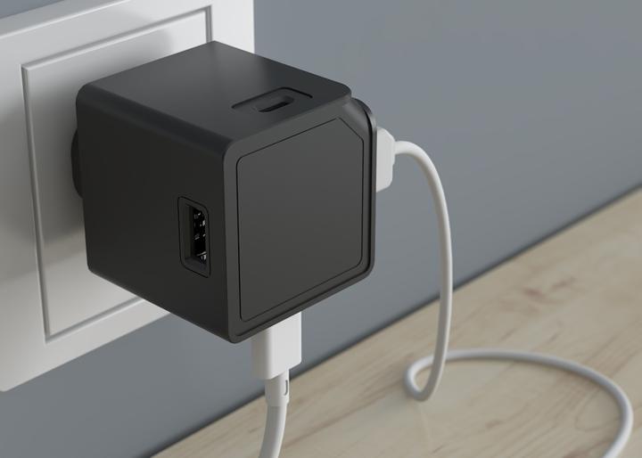 Produktbild Allocacoc USB Netzteil USBcube Original PD 65W Grau (65 W, 2 Ports)